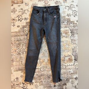 Hudson Jeans Women's Dark Gray Skinny Jeans